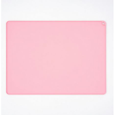 Tapis de repas en silicone pour animaux rose modèle 11