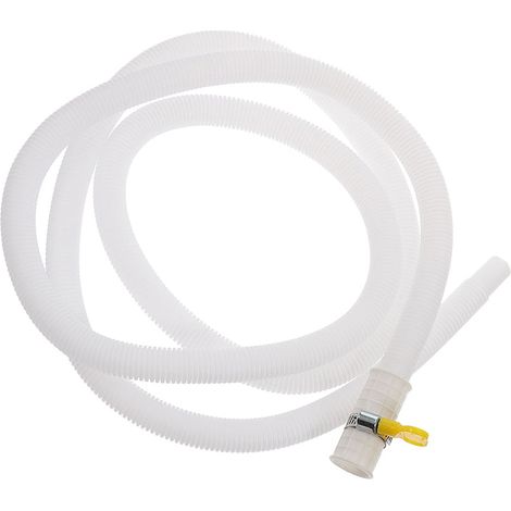 Tuyau De Drainage Pour Climatiseur - 100 cm - Polyéthylène Et Acier Inoxydable - Pour Unité Extérieure - 1 Pièce (1/5)