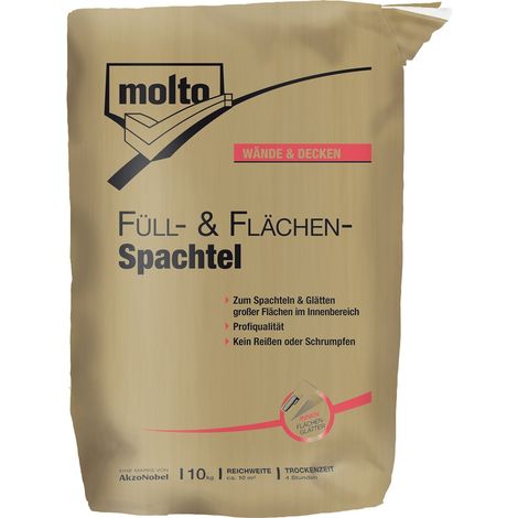 MOLTO Füll und Flächenspachtel 10 Kg