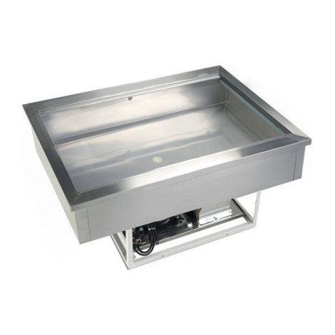 Cuve inox de refroidissement 2 x GN 1/1, 250 W, 220 V - MONO (1/3)