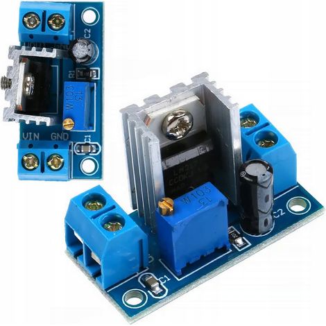 Rosfix LM317 Einstellbarer Spannungsregler – 1,25–37V  1,5A, Überhitzungs- und Überlastschutz  Elektronik DIY