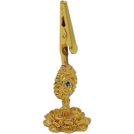 Récupérateur de cendres Zen en alliage de cuivre pour encens, brûleur à spirale/à bâtonnets, pince (1/5)