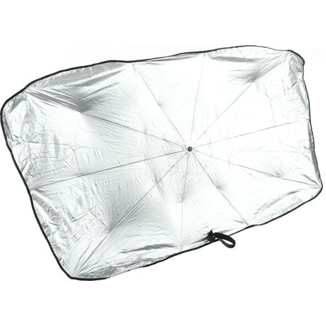 Pare-soleil de voiture pliable, isolation thermique, protection UV, couleurs inaltérables, portable, universel pour véhicule (1/5)