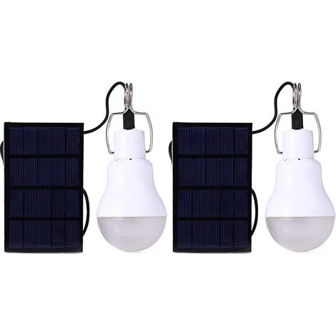Lampe de secours portable pour le camping, lanterne solaire rechargeable au design robuste avec protection contre la surcharge, idéale pour la randonnée, la pêche et le camping.-AquaForge (1/5)