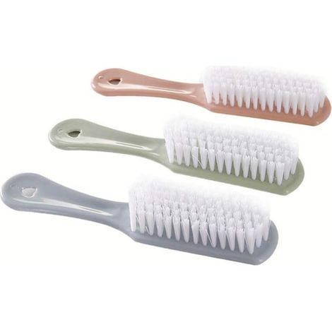 Brosse De Nettoyage - Ensemble De 3 Brosses Multiples Usages Pour Salle De Bain Cuisine Chaussures Voiture - Brosses À Poignée Ergonomique (1/5)