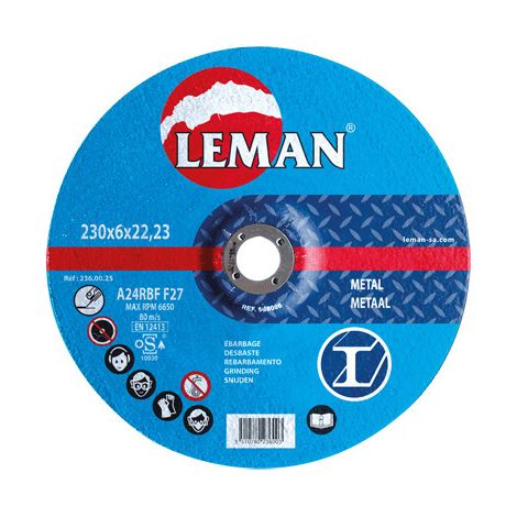 Disque à meuler le métal LEMAN - LEMAN (1/2)