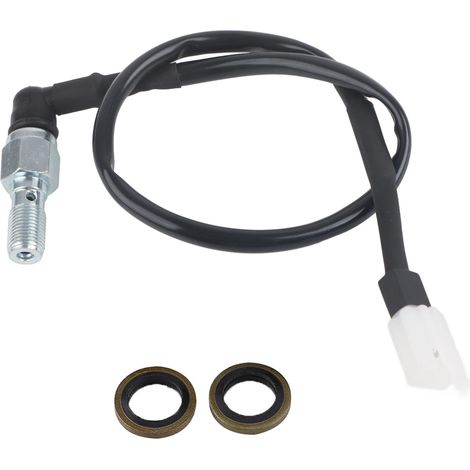 Boulon creux universel pour interrupteur de feu arrière de pression de frein hydraulique de moto (M101MM) (1/5)