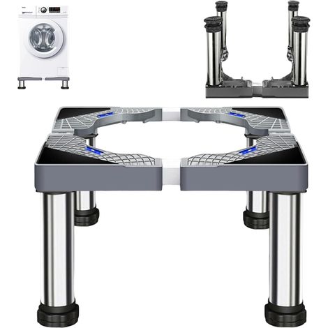 Support Machine à Laver 4 Pieds Solides - Charge 300KG (40-60cm) (1/5)