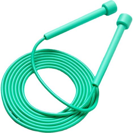Cuerda para saltar deportiva, cuerda de boxeo ligera para niños, cuerda de PVC antienredos, ideal para entrenamiento físico y quemar grasa en cualquier momento y lugar. (1/5)