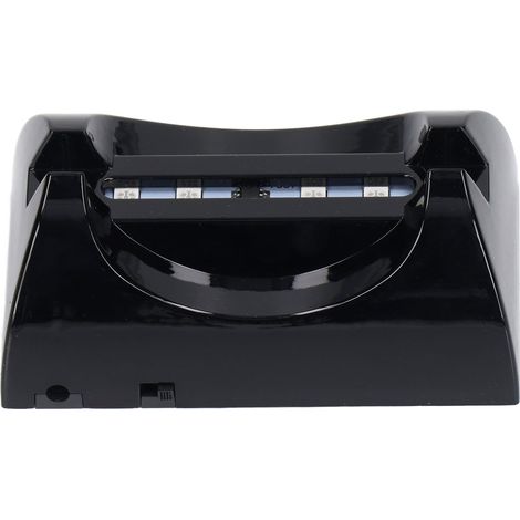 Support de lampe LED, présentoir noir, support de lampe LED en cristal, insert en verre acrylique sculpté à l'intérieur, base lumineuse pour décorations artistiques en verre et cristal, festivals, fêt (1/5)