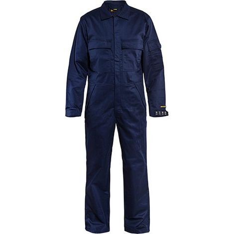 Combinaison de travail manches longues retardant flamme 6704 - Marine 42 (1/2)