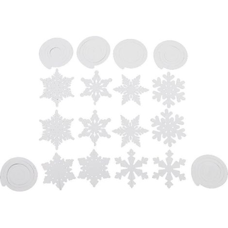 Mini sapin de Noël, flocons de neige tourbillonnants, décoration de plafond pour la fête du Nouvel An