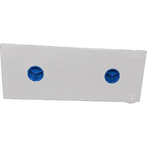 Plast'Up Rotomoulage – Réservoir de chasse d'eau 80L ultra-plat 14cm – Polyéthylène rotomoulé – 2 bouchons de visite Ø 120mm – Éco-responsable 100% recyclé