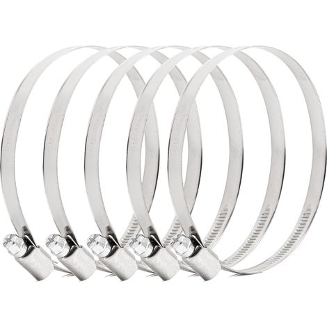 Abrazadera de tornillo sin fin, 5 unidades, 80-100 mm/9 mm W2 amio-04592 (1/3)