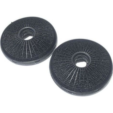 FILTRE À CHARBON (x2) - Ø190 POUR HOTTE SAUTER - BRANDT