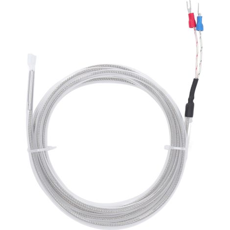 BERM K Type Thermocouple Sensors Probe Waterproof Anti Corrosion Probe Temperature Sensor 2 M / 6.6 Ft