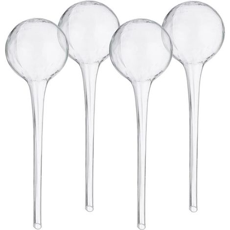 4 Pièces Boules dArrosage pour Plantes, Plante Arrosage Goutte à Goutte Automatique, Transparent Distributeur Eau Plante (1/5)
