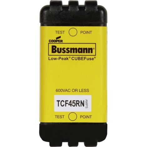 Eaton TCF45RN Inserto fusibile a 1 fase 1 polo 45 A 600 V 1 pz.