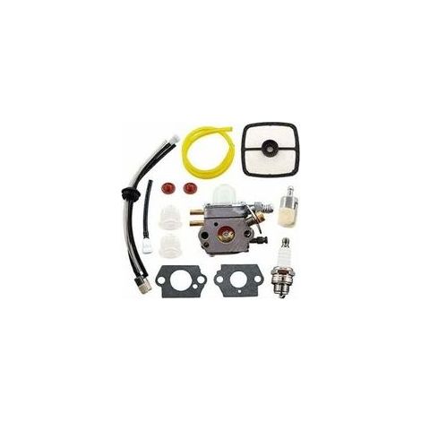 Carburateur avec Filtre à Air pour les modèles Echo SRM2100, SRM2110, SRM2400, SRM2015, SRM2305, SRM2455, PE2000, SHR210, équipé du carburateur Zama C1U-K52, C1U-K53, C1U-K29, C1U-K47... (1/5)