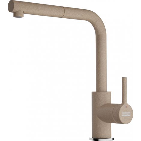 Franke Lina - Miscelatore per lavello FS 3235.424, con bocca estraibile, cashmere 115.0728.487 (1/5)