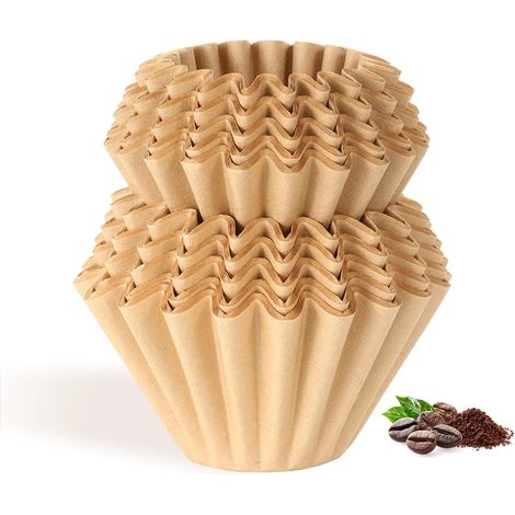 Accessoire de préparation et d'organisation du café, 100 filtres, 5 tasses, 4-5 tasses, pour la maison, le bureau, les cafés ou les baristas.-AquaForge (1/5)