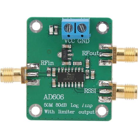 Logarithmisches Detektormodul, 80-dB-Demodulationsverstärker, einstellbar, geringer Stromverbrauch AD606