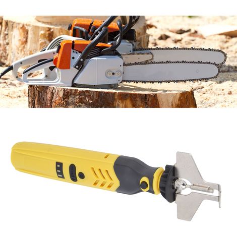 Ensemble de Fournitures pour Affûtage de Chaîne de Tronçonneuse 3.6V 2000mAh avec Batterie Intégrée et Câble USB -KZQ (1/5)