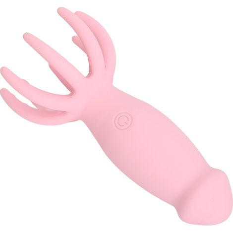 Appareil de massage électrique du cuir chevelu - Réduit le stress et favorise la circulation sanguine - Rechargeable - Rose (1/5)