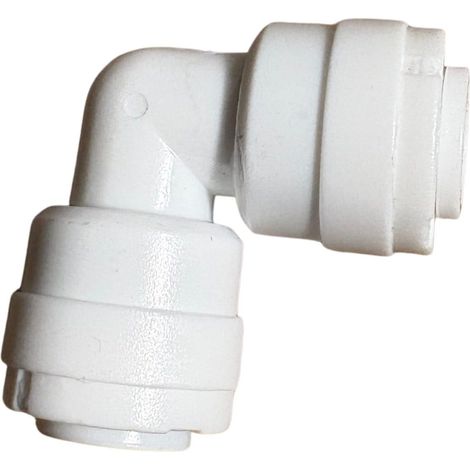 Raccord Rapide Coudé Union 1/4 pouces  Ez X 1/4 pouces  Ez Pour Osmoseur Et Purificateur D'eau
