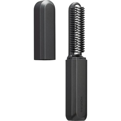 Lisseur sans fil pour frange, rechargeable par USB, portable, compact, avec capuchon, noir. (1/5)