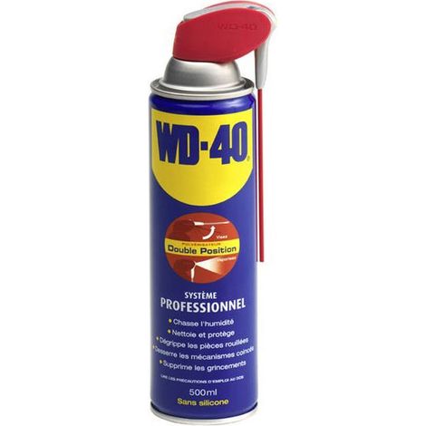 WD-40 Sistema sbloccante Pro 5 funzioni 500 ml posizione doppia