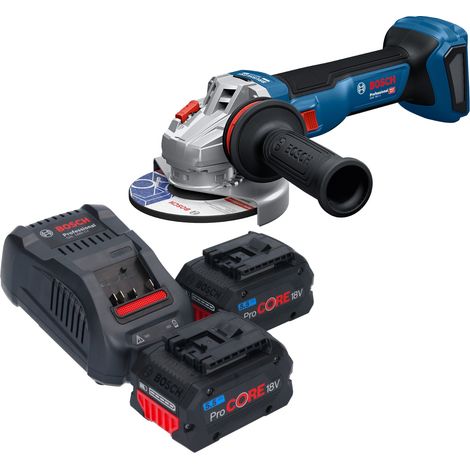 Bosch GWS 18V-11 Professional Meuleuse angulaire sans fil 18 V 125 mm + 2x batterie ProCORE 5,5 Ah + chargeur (1/5)