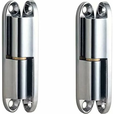 2 Pieces Stainless Steel Hinges, Screw-on Door Hinges, Screw-on Door Hinges, Renovation Hinges, for Doors, Sheds, Windows, Fences (1/5)