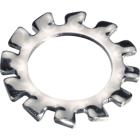 Scatola da 8 unità di rondella dentata M 10 Fadix
