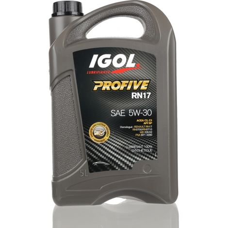 Huile moteur PROFIVE RN 17 5W-30 5L IGOL