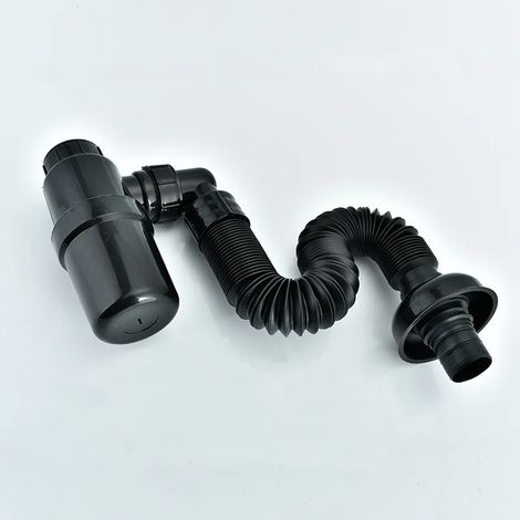 EASYCOMFORT Tuyau de vidange Pop-up Anti-blocage déodorant, type P, 1 pièce, pour lavabo, évier, Drain sous le sol (1/5)
