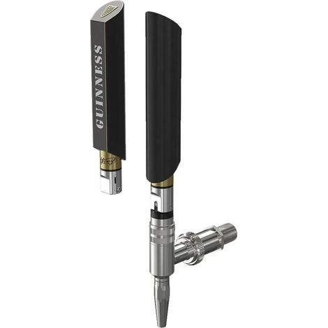 Robinet tireuse a biere, Robinet compensateur, Robinet à bière pour la Guinness, Couleur: Acier inoxydable