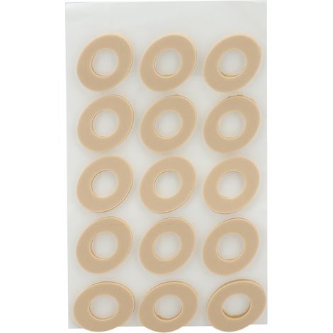 15 grandes pastilles ovales anti-cors et callosités, pansements pour soulager la douleur des pieds, soin de santé podologique (lot de 15) (1/5)