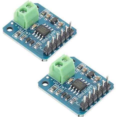 Lot de 2 Module Thermocouple Type K, Sortie SPI, Résolution 14 Bits, Précision 0,25 °C, Pour Mesure Industrielle (1/5)