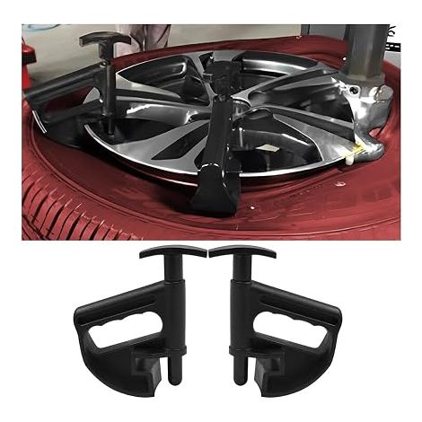 Universal Wheel Rim Clamp, Auto Tire Bead Clamp, Auto Tools Tire Changes Wheel, Tool for Tire Drop Center, Car Tire Removal Tool (1/5)
