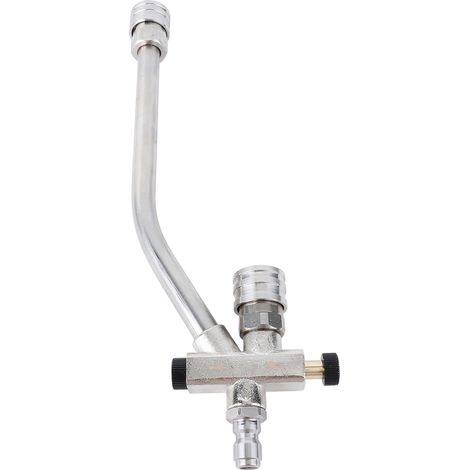 Rallonge pour nettoyeur haute pression, outil à double connecteur, interrupteur à connexion rapide 1/4 po, embout double, pour le lavage de la maison, du bateau et de la voiture (1/5)