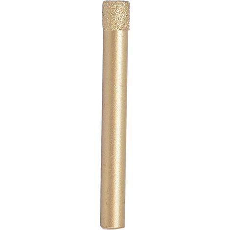 Foret diamanté, scie cloche, outil de perçage et de coupe pour verre et granit, tige ronde de 8 mm (1/5)