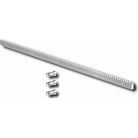 Cremagliera Acciaio Zincato 30X8 1 Metro Attacco Saldare Originale FAAC 490123