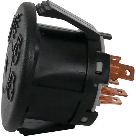 MTD – Contacteur à clé pour tracteur tondeuse – 7 bornes – Installation facile – Compatible avec Husqvarna, John Deere, Bestgreen