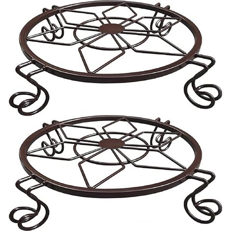 Porte-plantes en métal, porte-Pots intérieur et extérieur (1/5)