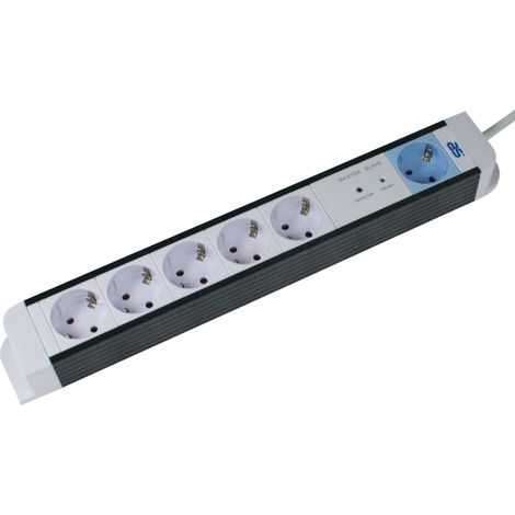 6-fach Steckdosenleiste Master/Slave Funktion 1,5m IP20