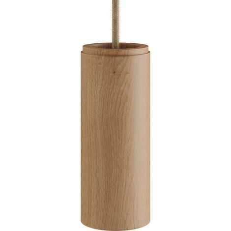 Tub-E14, tube en bois pour projecteur avec douille double E14