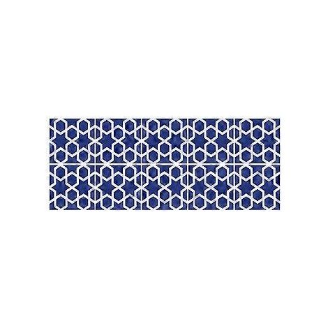 10x10cm Wasserdichte, rutschfeste Boden- und Wandfliesenaufkleber für Küche und Bad zur Heimdekoration (Typ 4)