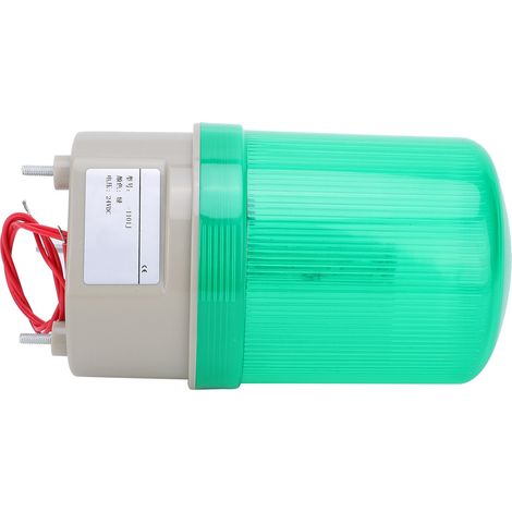 Feu de signalisation BERM, gyrophare stroboscopique à LED verte pour camions, avertissement d'urgence, 5 W, 24 V CC (1/5)