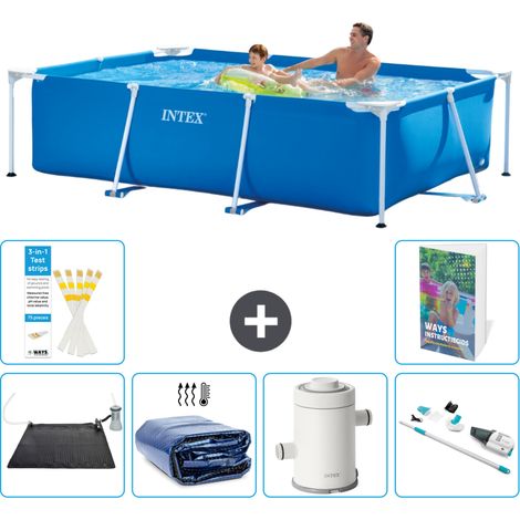 Rechteckiger Frame Pool - 260x160x65 cm - 7-teilig S78